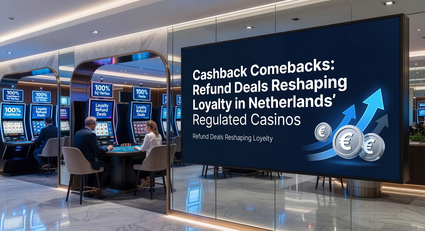 Grafiek met stijgende cashback promoties in Nederlandse online casinos, tonen loyaliteitsgroei onder spelers