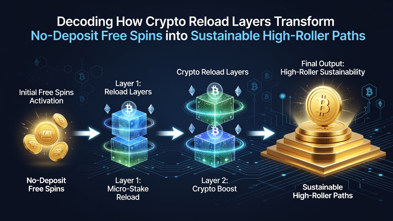 Diagram van duurzame high-roller paden via crypto lagen in Nederlandse mobiele casino's