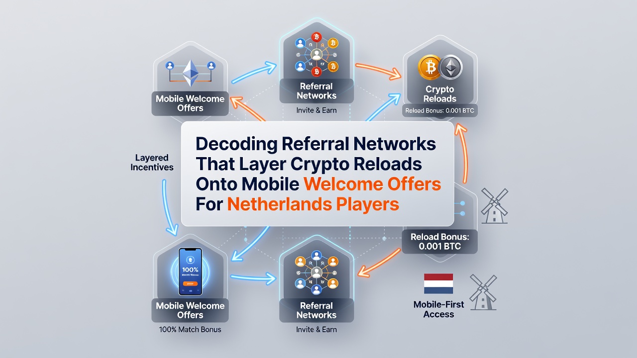 Netwerken van doorverwijzingen en crypto-bonussen in mobiele casino's voor Nederlandse spelers