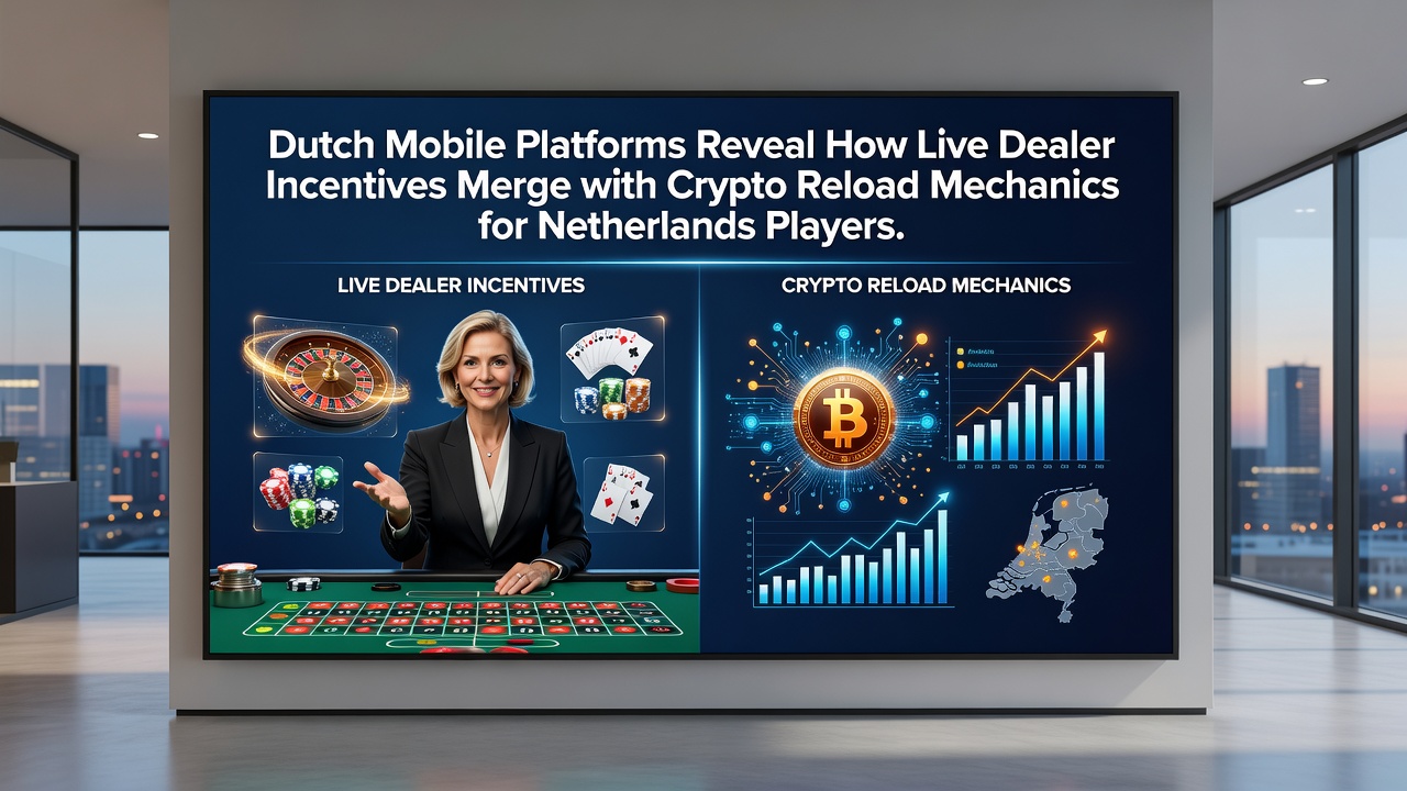 Nederlandse mobiele platforms tonen integratie van live dealer en crypto functies